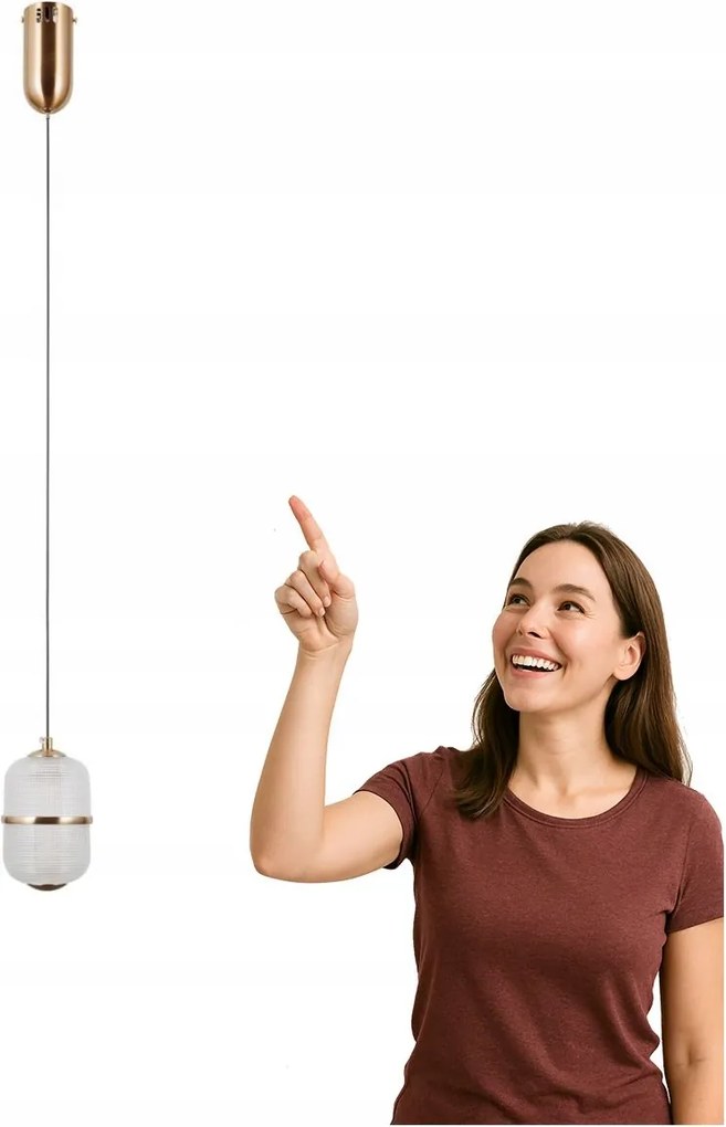 Led függőlámpa 6W Alani PND-34375-1-HBR Italux