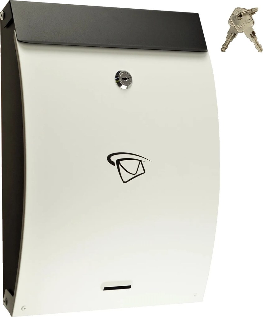 Levéltároló Doboz 35 x 25 CM Nagy Fekete-fehér Pl