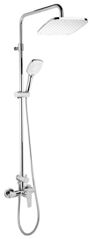 Novaservis - Zuhanygarnitúra csappal METALIA ECO fényezett króm