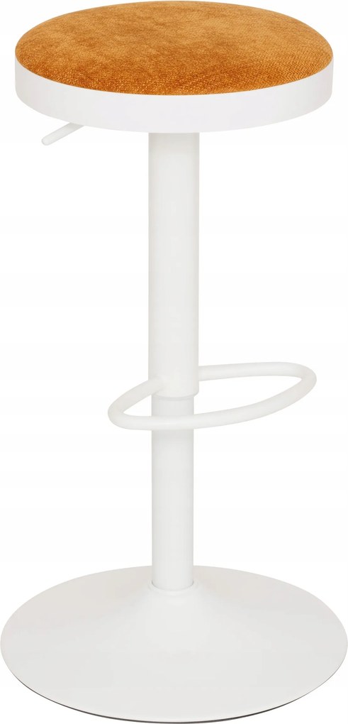 Ilsa bárszék állítható magasságú okker kárpitozott funkcionális