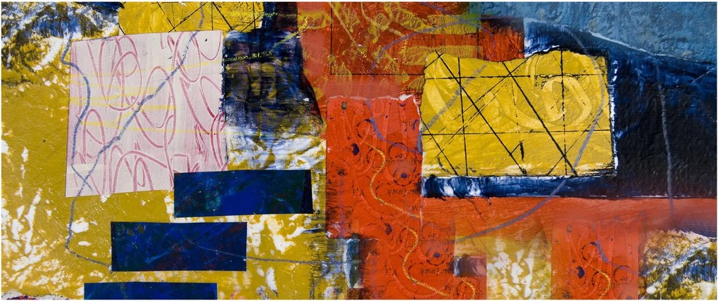 Kép - Absztrakció (120x50 cm)