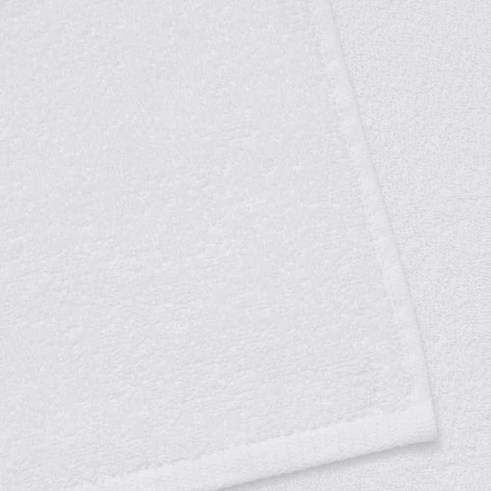 Fehér gyorsan száradó frottír pamut fürdőlepedő szett 2 db-os 90x140 cm Quick Dry – Catherine Lansfield