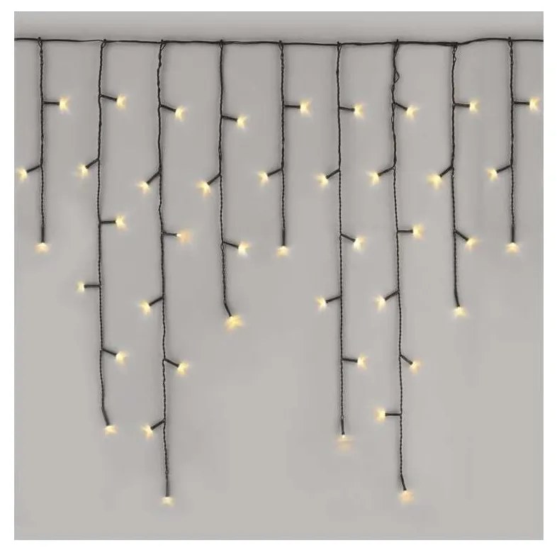 LED Karácsonyi kültéri lánc 600xLED/8 mód 15m IP44 meleg fehér