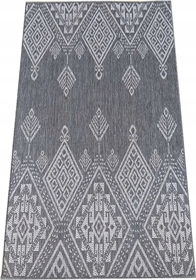 Zara 13 szürke kétoldalas szőnyeg 80x150