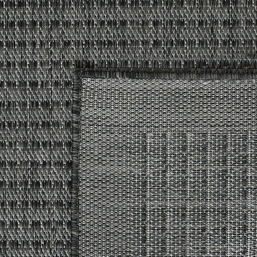 Sötétszürke kültéri-beltéri szőnyeg 200x290 cm Giza 1410 – Ayyildiz Carpets