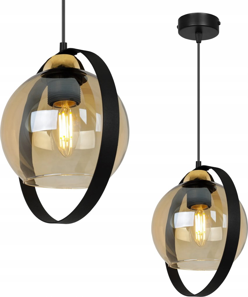 Mennyezeti Lámpa Lógó Csillár Szimpla Üveg Lámpabúra Gyűrű