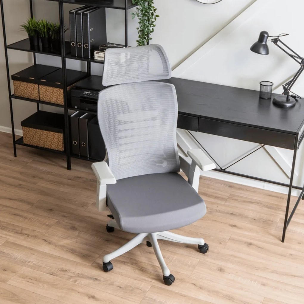 Irodai Forgószék Szürke Színben. CARET 2