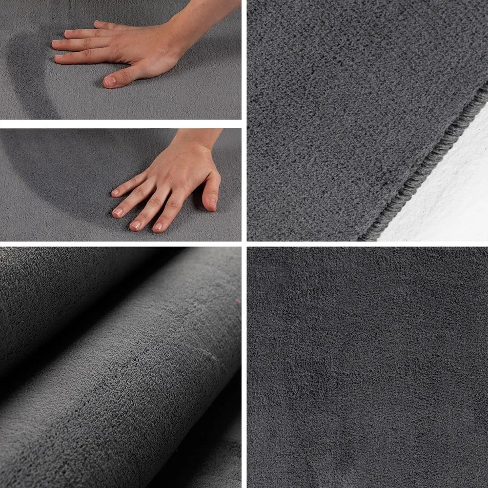 Szürke mosható kerek szőnyeg ø 200 cm Sky – Ayyildiz Carpets