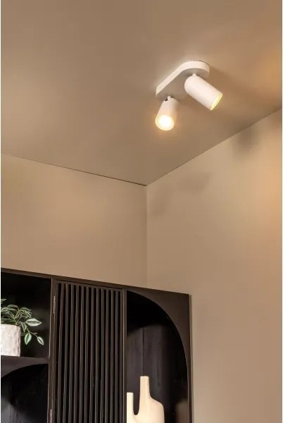 Lucide 13958/02/31 - Spotlámpa PUNCH 2xGU10/35W/230V fehér