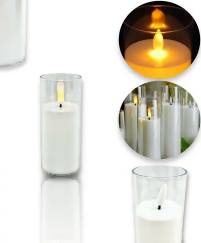 Led gyertya cső 12,5cm 1 db