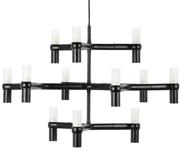 King Home ATOMIC XCP9120-12.BLACK Csillár 12x10W/G9 IP20
