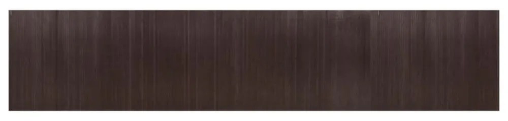 sötétbarna bambusz térelválasztó 165 x 800 cm