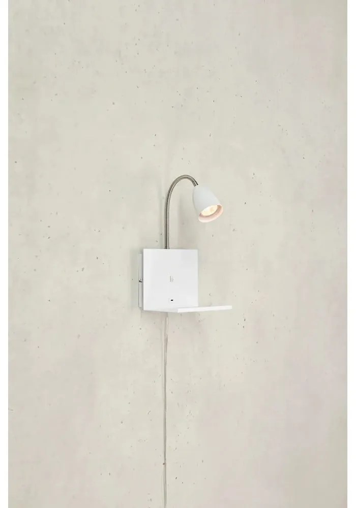 Fehér fali lámpa Cuarto – Markslöjd
