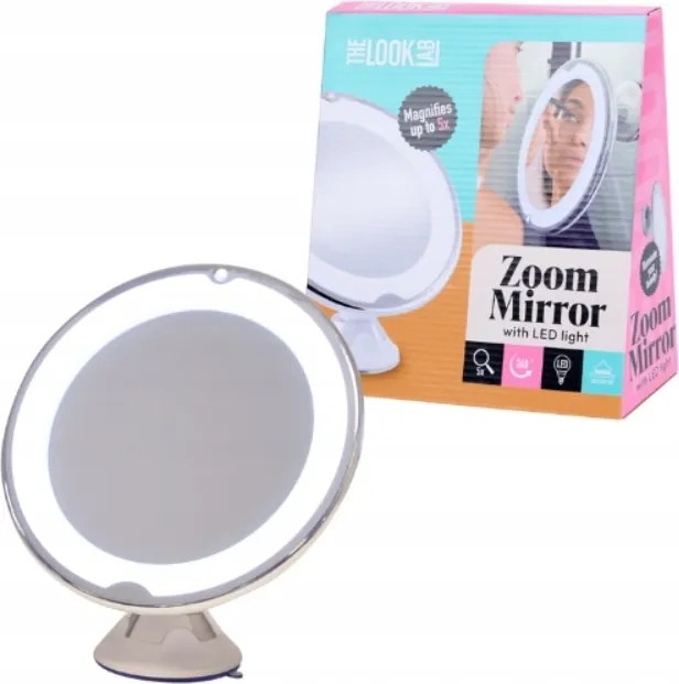 5X Nagyítós Sminktükör Tapadókorongos Led Világítással