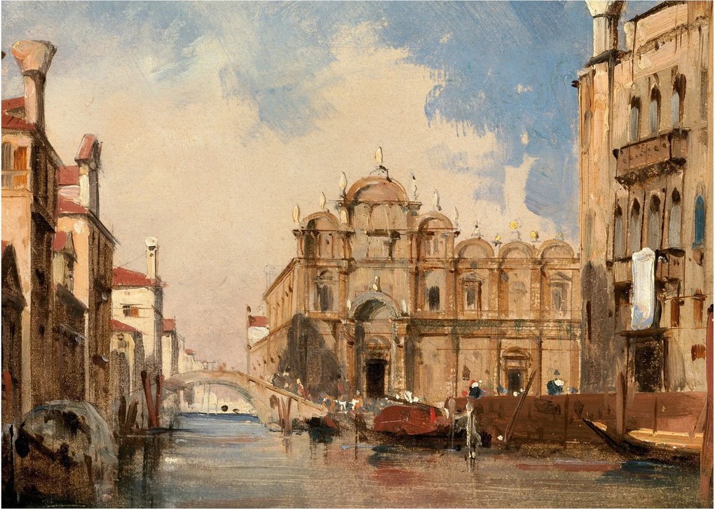 Kép - Jules-Romain Joyant, The Scuola di San Marco, Venice, reprodukciók (70x50 cm)