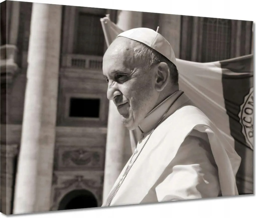 Festmények 40x30 Ferenc pápa