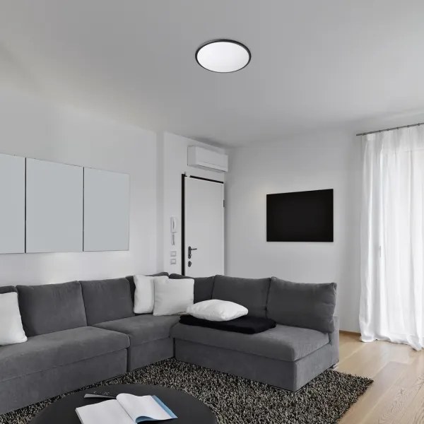 Rabalux 71126 ENGON LED mennyezeti lámpa 18W 230V 3000K fekete 27 cm