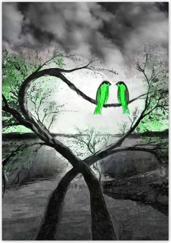 Poszterek 70x100 Randevú a holdfényben