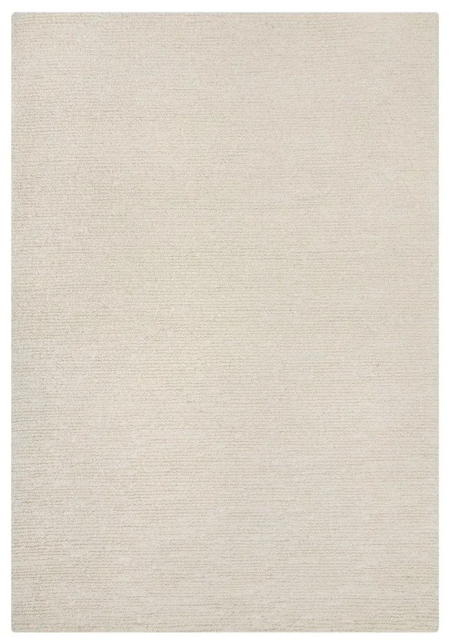 Elefántcsont színű kézi szövésű gyapjú szőnyeg 120x170 cm Harris Boucle – Flair Rugs