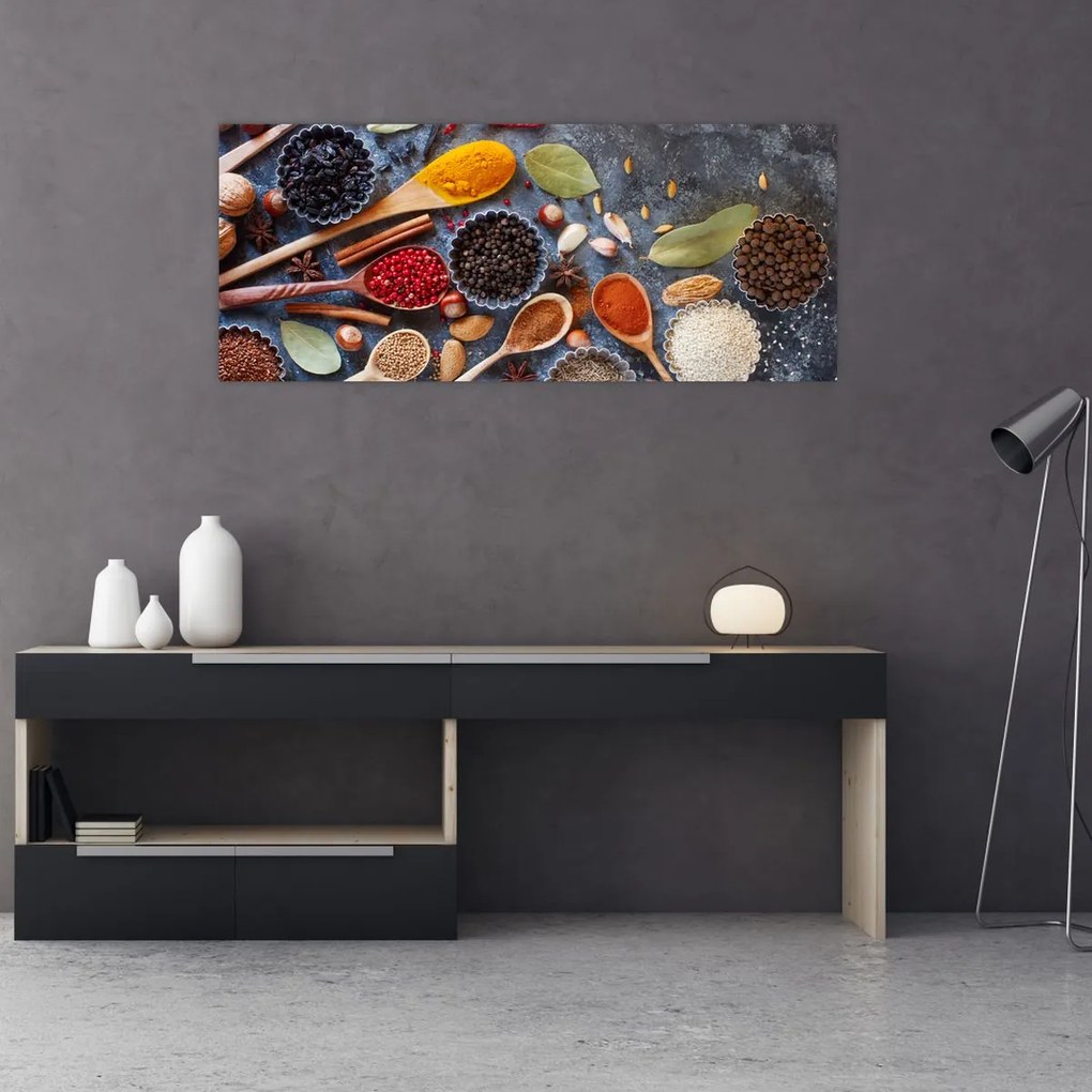 Kép - Fűszerek (120x50 cm)