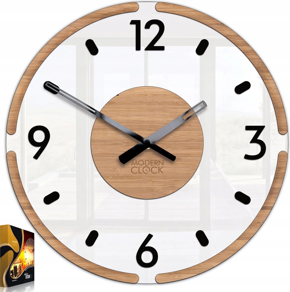 Dubai falióra 30 cm – csendes mechanizmus, prémium 3D scandi design