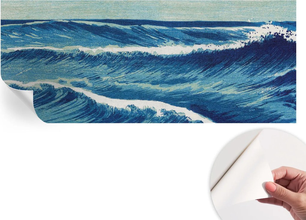 Öntapadós Dekoratív Fotótapéta Hálószobába Tengeri hullámok 250x104 cm