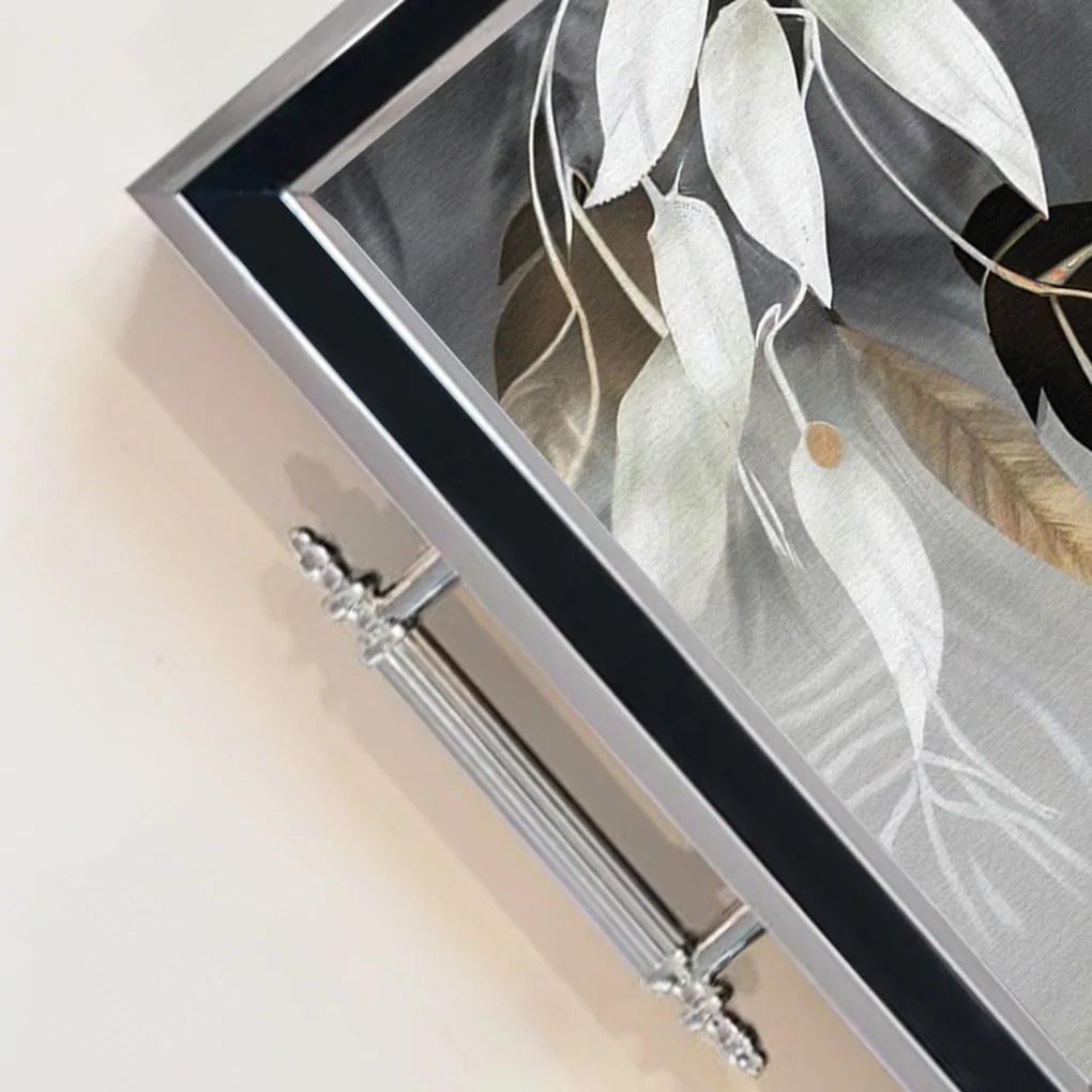 Üveg tálca, 38×24 cm – TPG9891