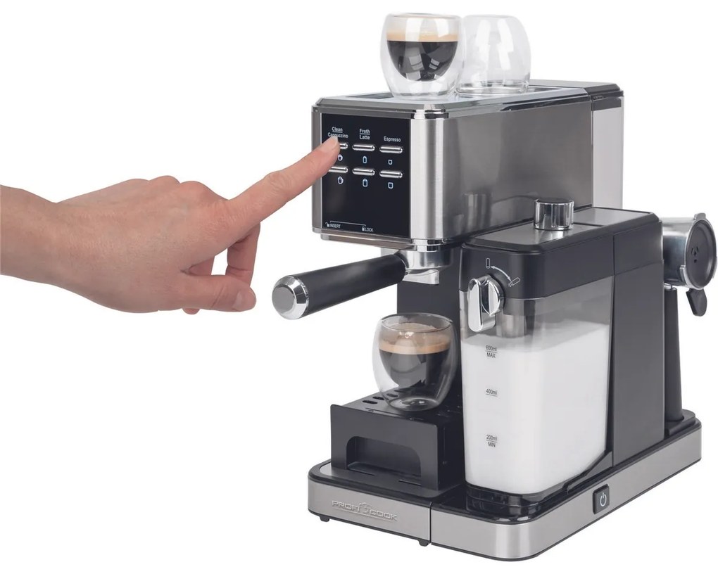 ProfiCook ES-KA 1266 2 az 1-ben eszpresszó