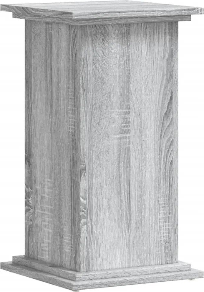 vidaXL szürke sonoma színű szerelt fa növényállvány 33 x 33 x 60 cm