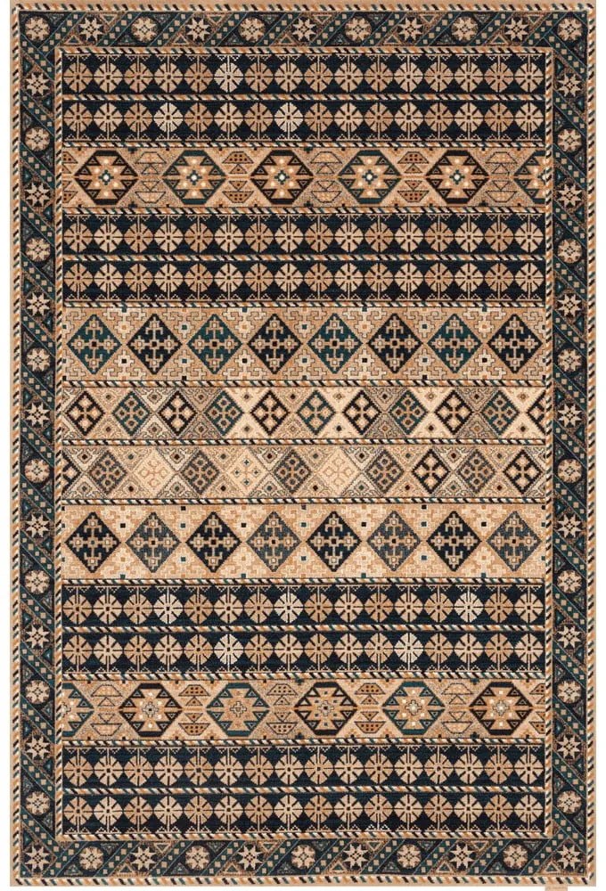 Barna gyapjú szőnyeg 170x240 cm Astrid – Agnella