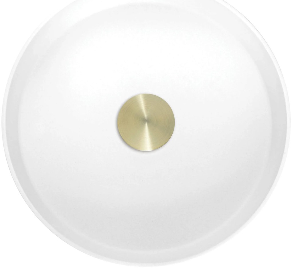 Deante Silia, gránit munkalap mosogató 36x36x12,5 cm, fehér, DEA-CQS_AU4S