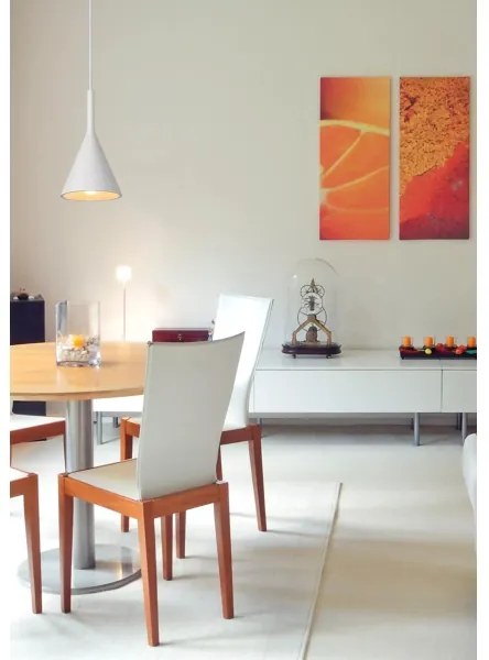 Lucide 35406/16/31 - Függeszték GIPSY 1xE27/40W/230V fehér