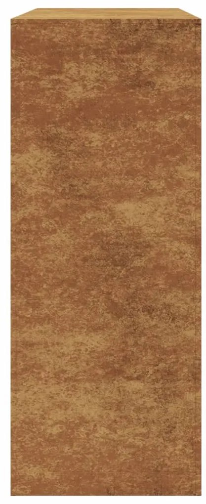 tűzifa állvány 100x40x100 cm időjárásálló acél
