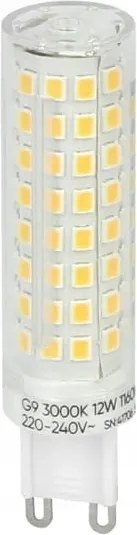 Led izzó line Lite G9 12W 230V Fehér Meleg 3000K