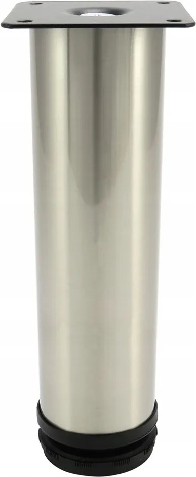 Lábtartó Bútorláb DN795 Átmérő 50 Állítható Inox 20 CM H200 Csavarok