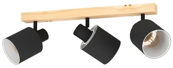 Eglo 99491 - Spotlámpa BATALLAS 3xE27/10W/230V