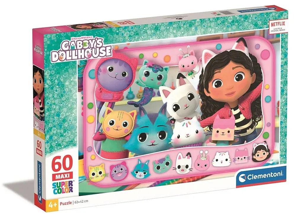 Gabi babaháza Introduction 60 db-os maxi puzzle Clementoni