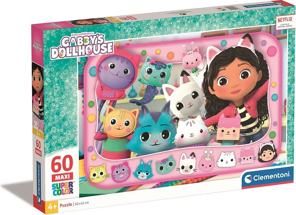 Gabi babaháza Introduction 60 db-os maxi puzzle Clementoni | BIANO