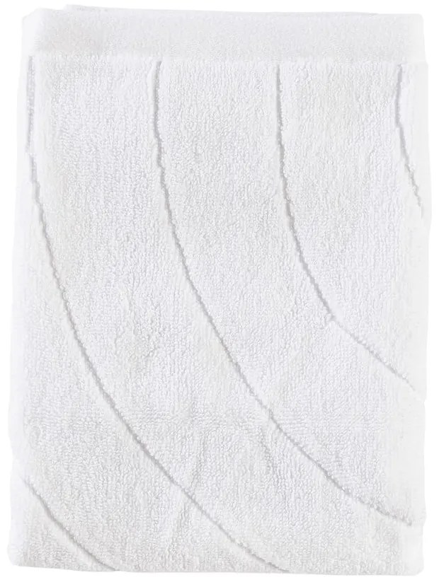 Fehér frottír pamut törölköző 50x70 cm Time – Zone