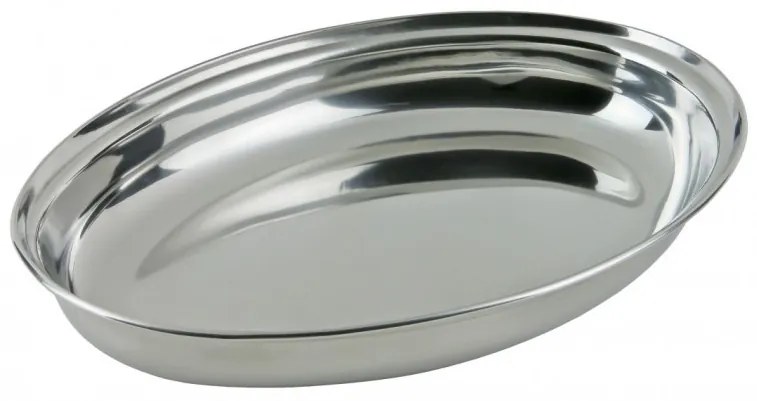 Kinghoff szervírozó tálca - rozsdamentes acél - 30 cm (KH-1384)