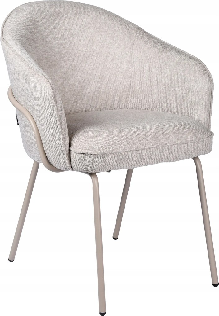 Bézs kárpitozott szék nappaliba, konyhába, ülőgarnitúrába Mirea