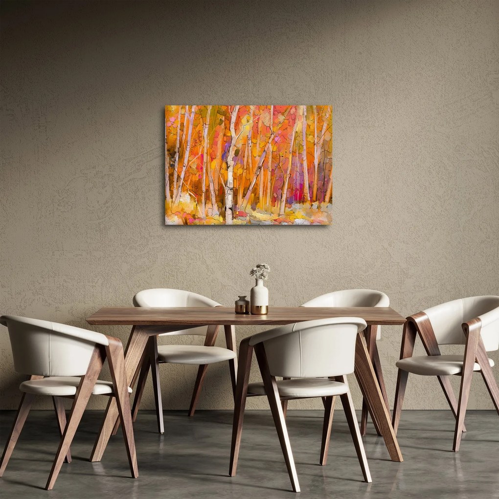 Kép - őszi erdő (70x50 cm)