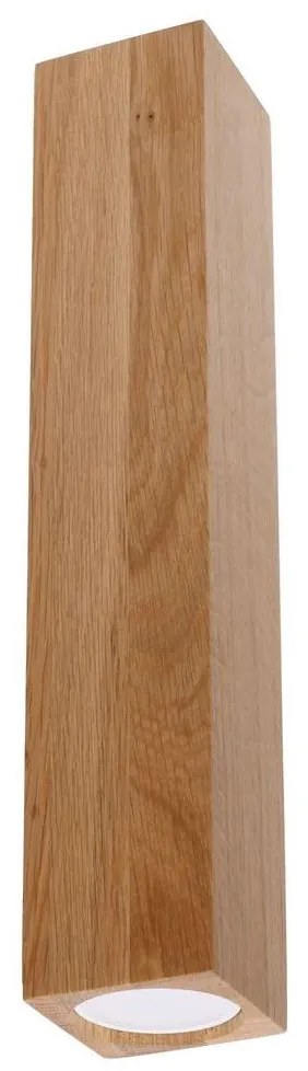 Sollux SL.1041 - Spotlámpa KEKE 1xGU10/40W/230V 30 cm tölgy