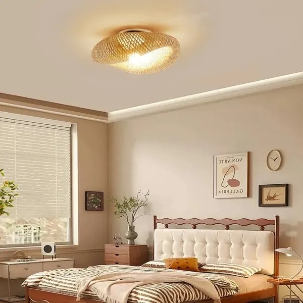 Immax 08298L - BOHO HILO mennyezeti lámpatest 1xE27/40W/230V, átmérő 60 cm