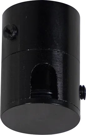 Fekete függőlámpa piros búrával és arany belsővel 35cm 3-lámpás - Cava