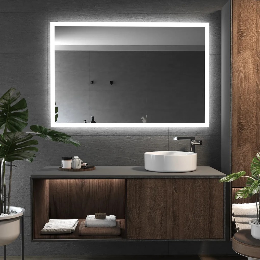 Tükör LED világítással F1