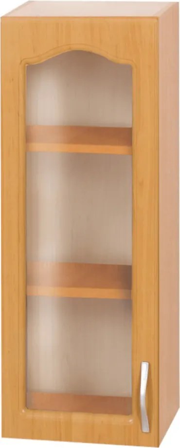 Felső konyhaszekrény, éger, balos, LORA MDF NEW KLASIK W40S