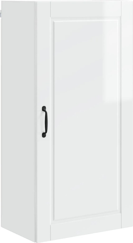 vidaXL Konyhaszekrény Magas Fényű Fehér 50 x 31 x 100 cm Faanyag