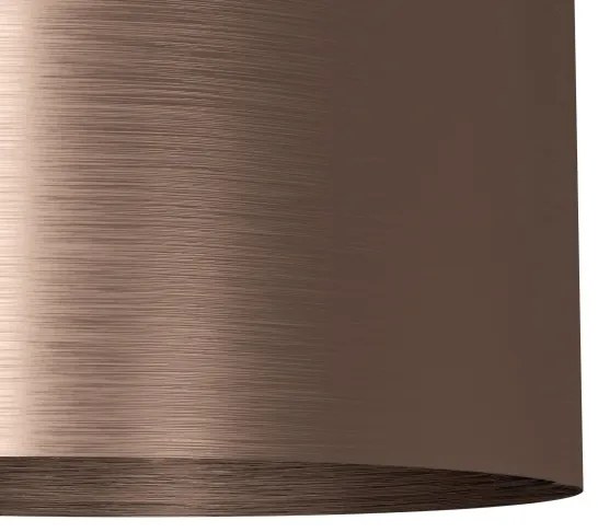 Eglo 390407 - Fali lámpa SAGANTO 1xE27/40W/230V réz