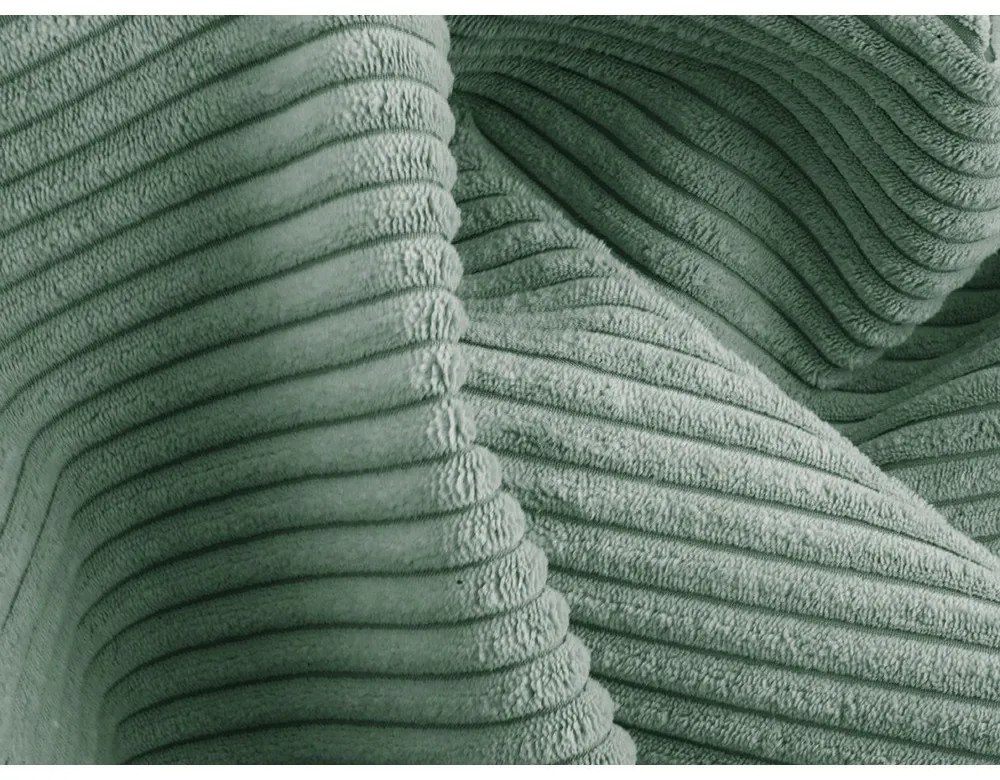 Mentazöld kordbársony heverő Lord – Ropez